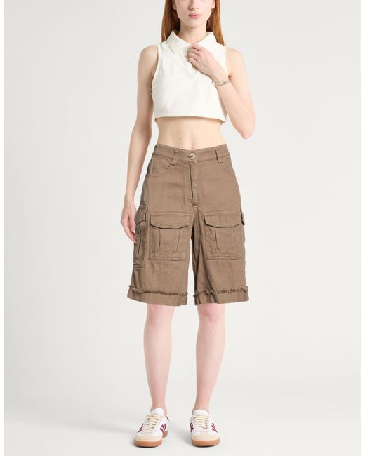 8pm Natural Shorts & Bermuda Shorts
