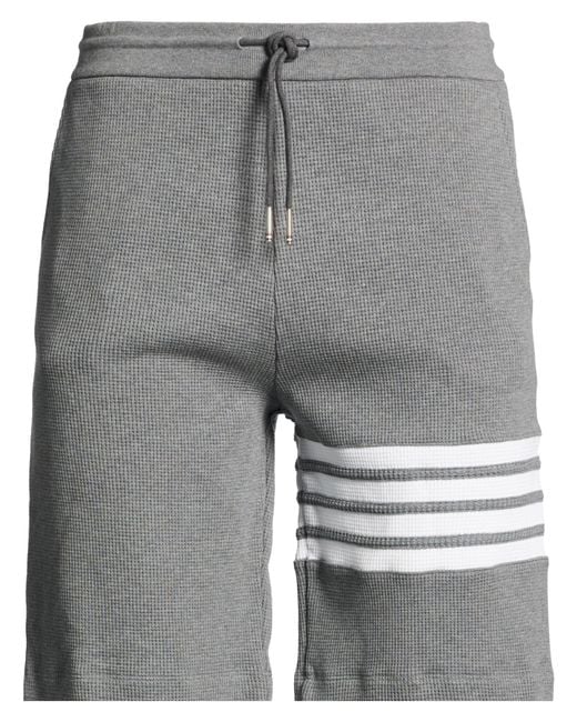Thom Browne Gray Shorts & Bermuda Shorts for men