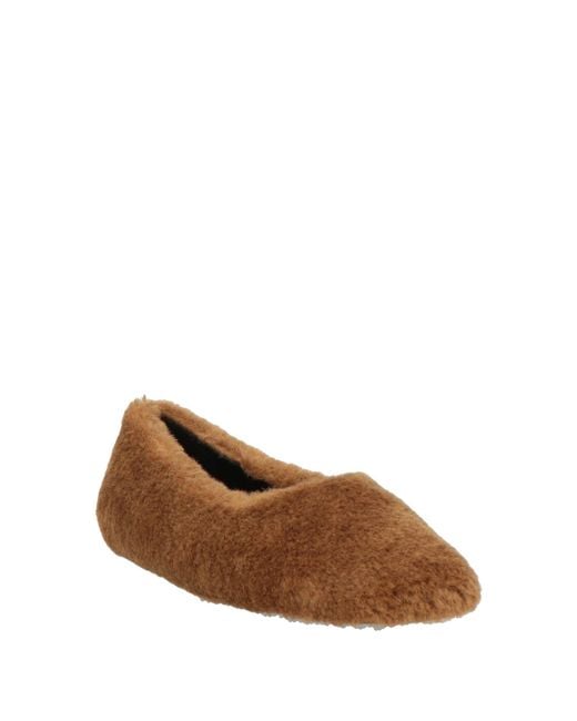 Stand Studio Brown Ballet Flats