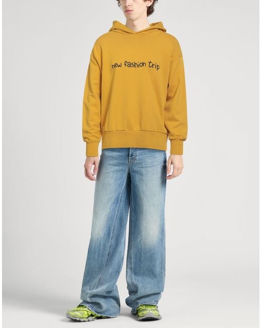 INBETWEENERS Yellow Sweatshirts for men