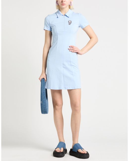 Karl Lagerfeld Blue Mini Dresses