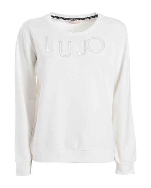 Sweat-shirt Liu Jo en coloris White