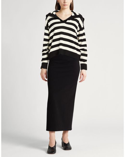 Roberto Collina Black Sweater Cotton