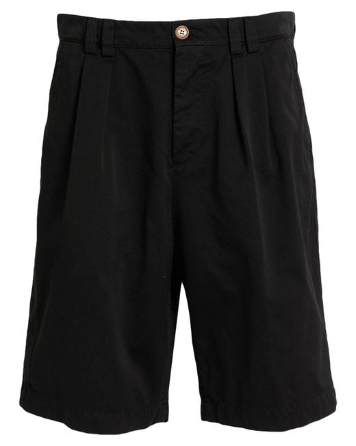 Brunello Cucinelli Black Shorts & Bermuda Shorts for men