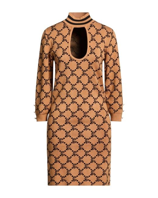 Cristinaeffe Natural Mini Dress