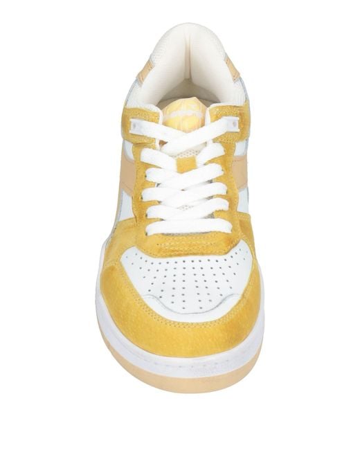 Diadora Yellow Trainers for men