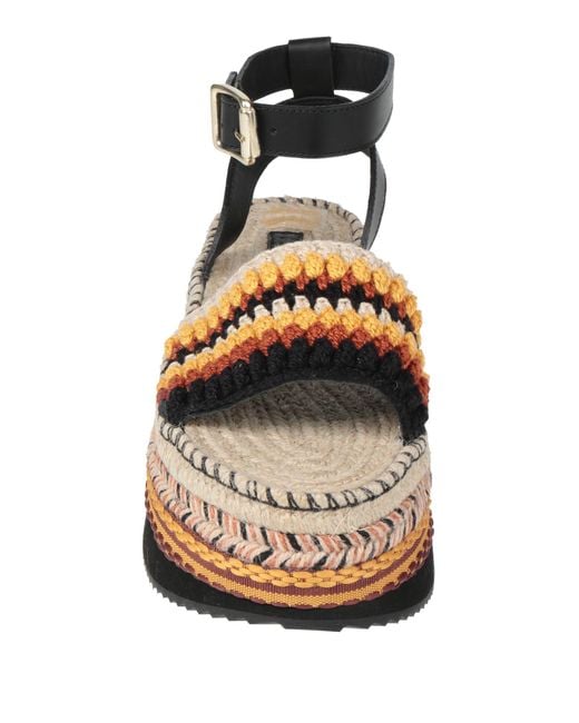 Farm Rio Black Espadrilles