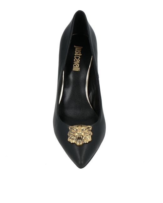 Just Cavalli Black Pumps Leather