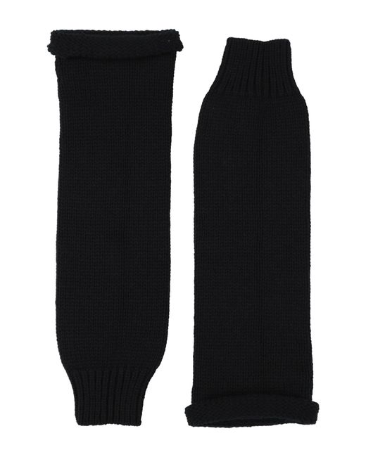 Dries Van Noten Black Gloves