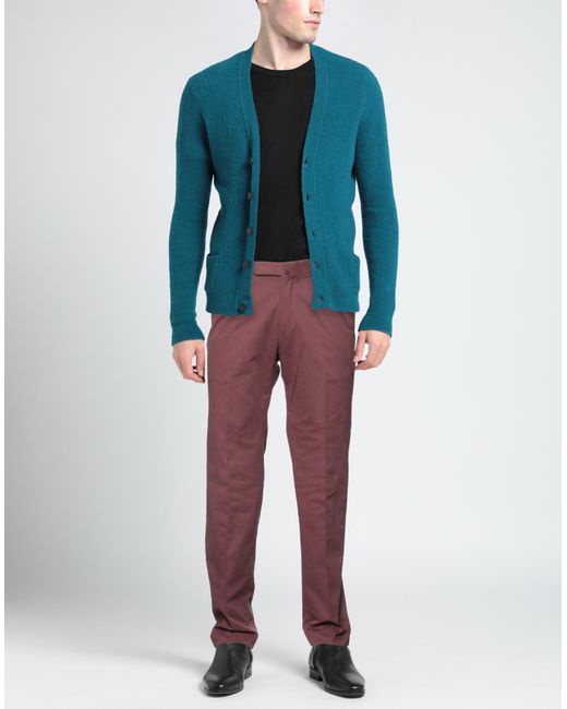 Zegna Purple Trouser for men