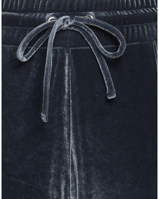 EA7 Blue Pants Polyester, Elastane