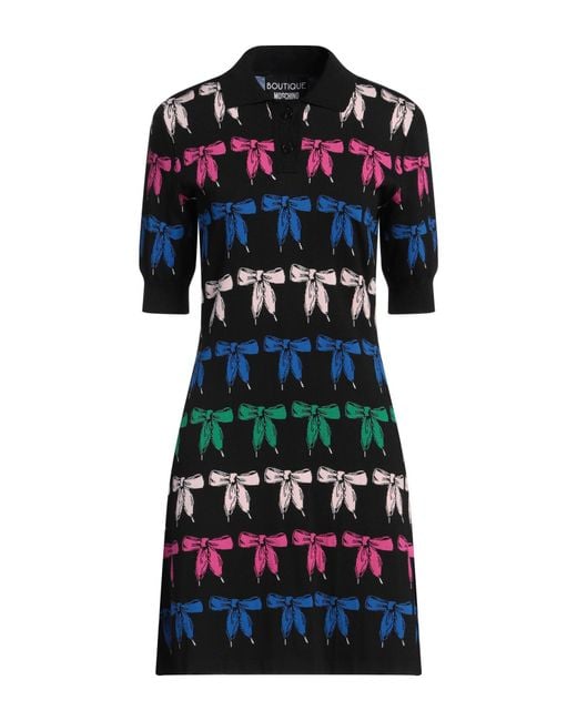 Boutique Moschino Blue Mini Dress