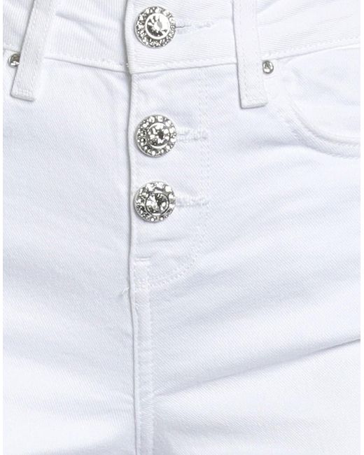 Liu Jo White Jeans Cotton, Elastane