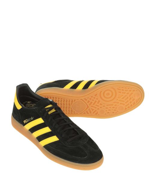 Mens black and yellow adidas outlet trainers