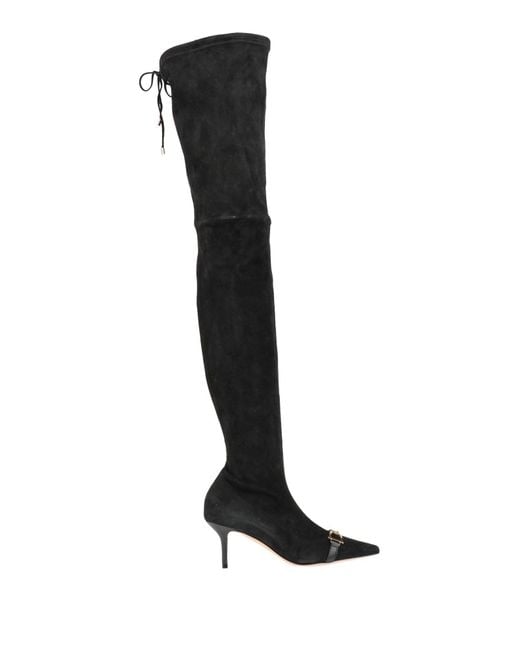 Elisabetta Franchi Black Boot Leather