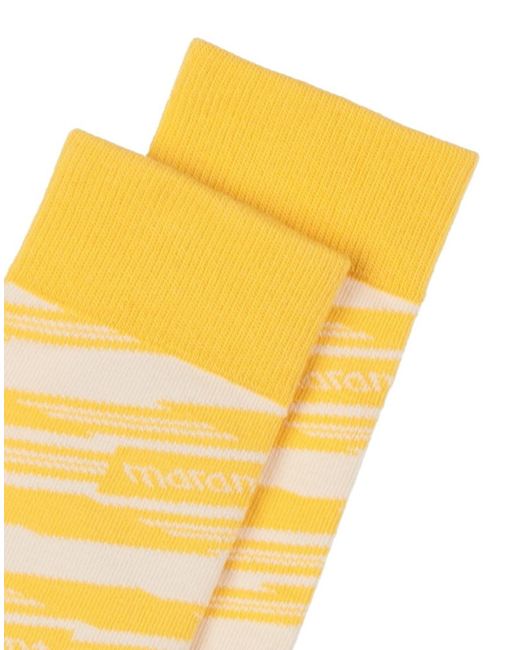 Isabel Marant Yellow Socks & Hosiery for men