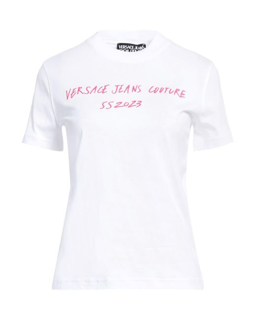 Versace White T-Shirt Cotton