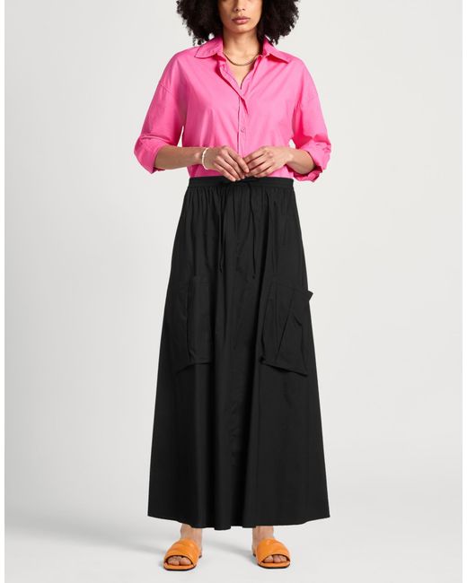 Caractere Black Maxi Skirt