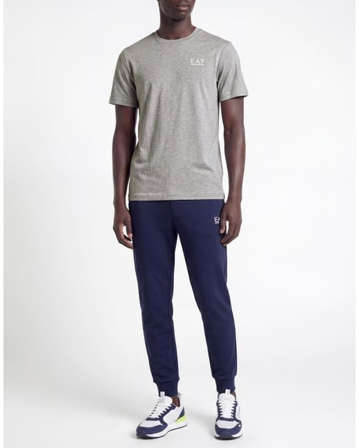 EA7 Gray T-Shirts for men