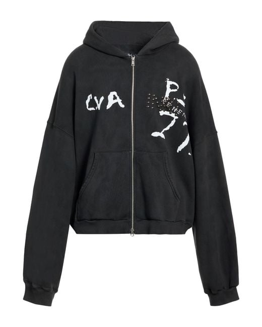 RIVINGTON roi Rebis Black Sweatshirt for men