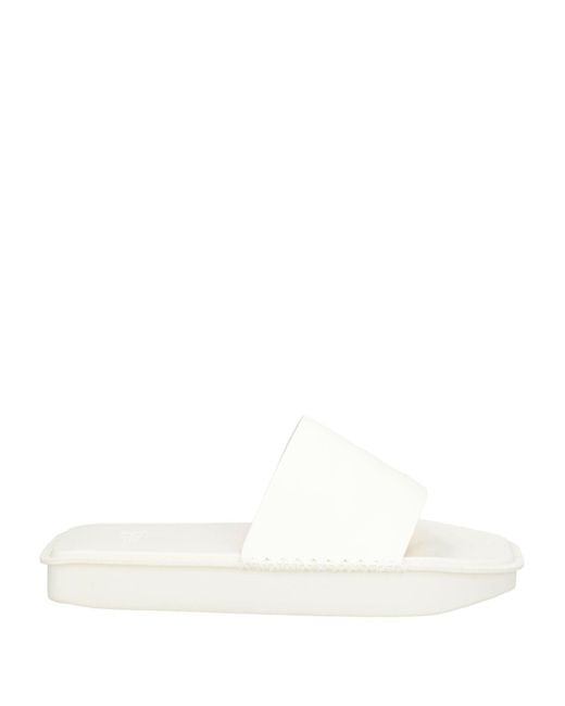 Y-3 White Sandals for men