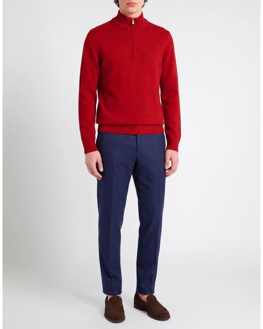 Gran Sasso Red Jumper for men