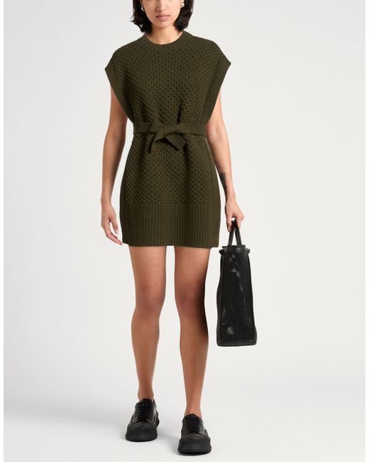 Fabiana Filippi Green Sweater Virgin Wool, Silk, Cashmere