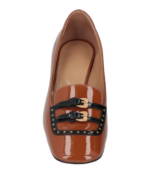 A.Bocca Brown Loafers