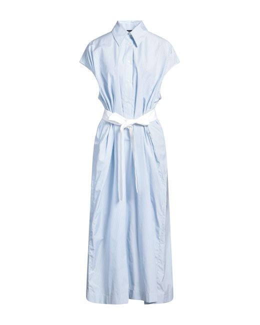 Fabiana Filippi Blue Sky Maxi Dress Cotton