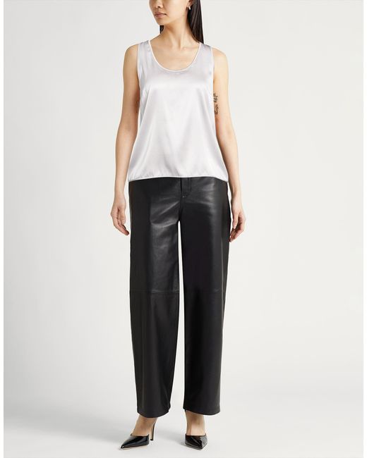 Peserico White Light Top Silk, Elastane