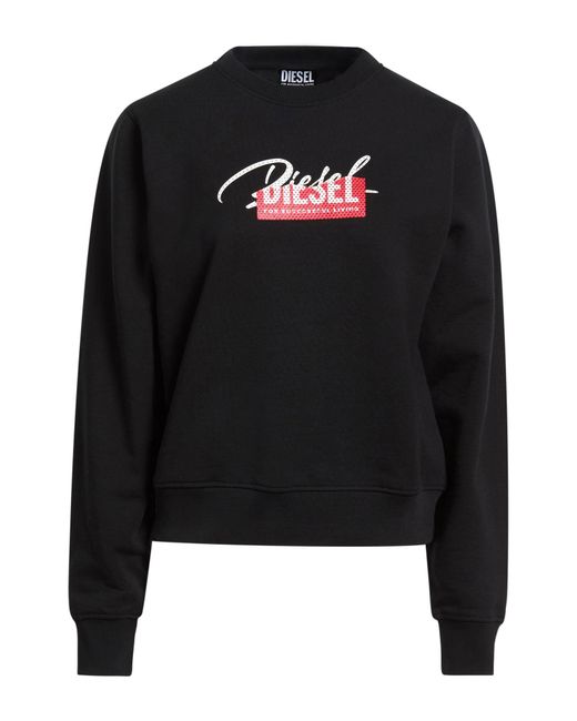 DIESEL Black Sweatshirts