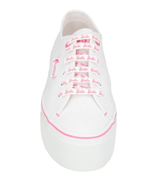 Superga White Trainers
