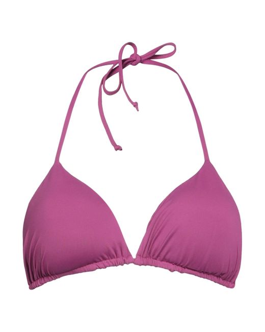 Top de bikini Fisico de color Purple