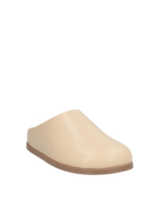 Mansur Gavriel Natural Mules & Clogs