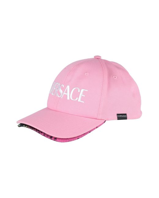 Versace Pink Hat for men