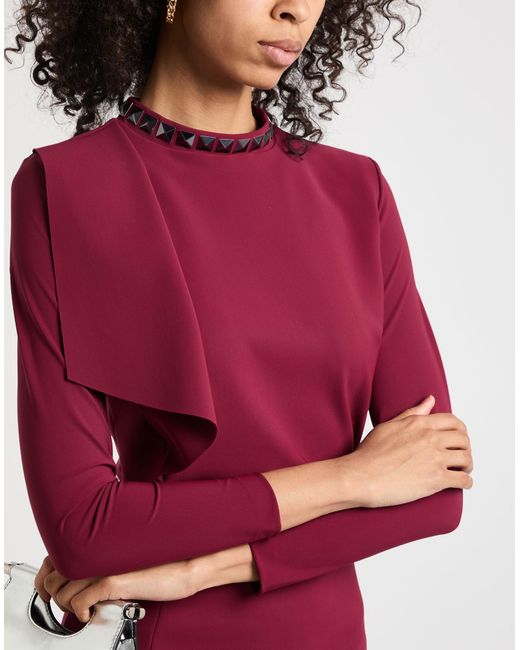 La Petite Robe Di Chiara Boni Red Midi Dress