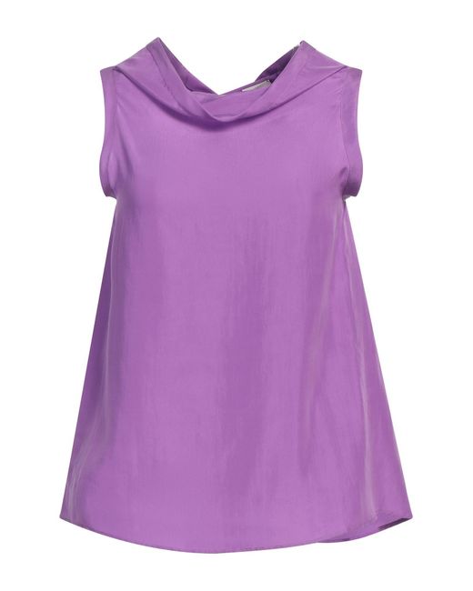 Alysi Purple Top Silk