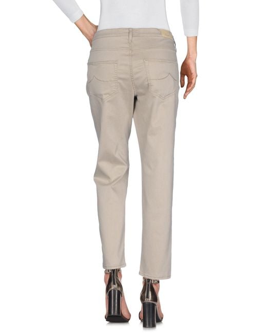Jacob Cohen Natural Jeans Lyocell, Cotton, Elastane