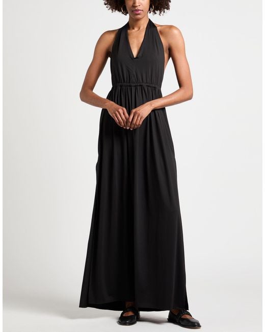 Fisico Black Maxi Dress Polyamide, Elastane