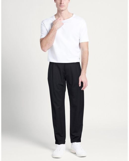 Berwich Blue Midnight Pants Polyester, Virgin Wool, Elastane for men