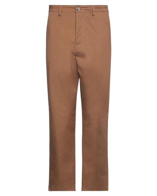 Daniele Alessandrini Brown Pants for men
