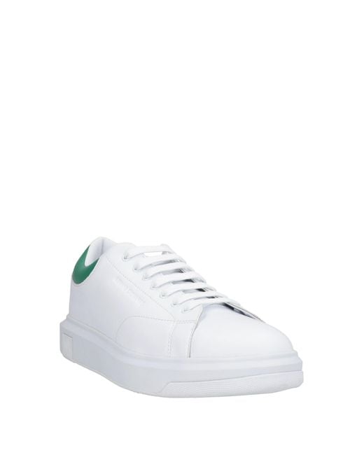 ARMANI EXCHANGE White Trainers for men