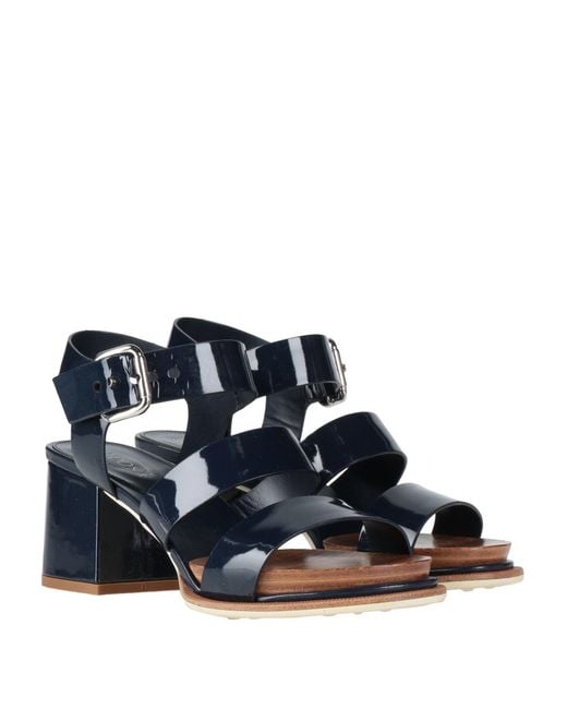 Tod's Blue Sandals
