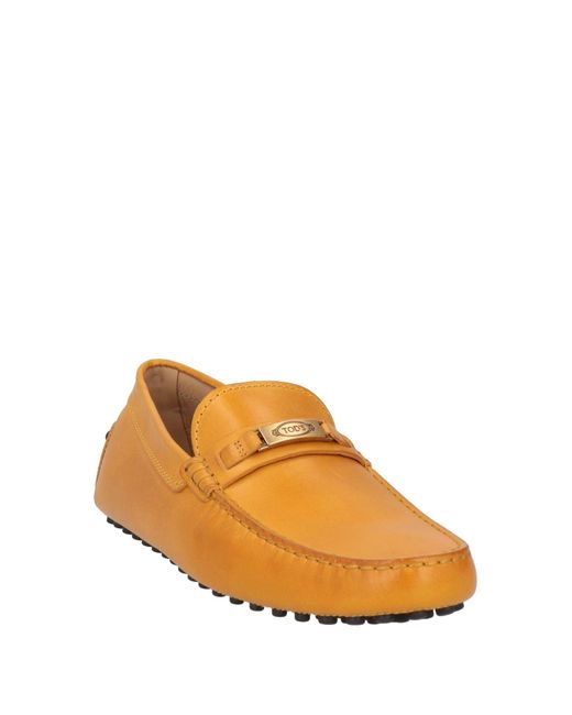 Tod's Mokassin in Orange für Herren