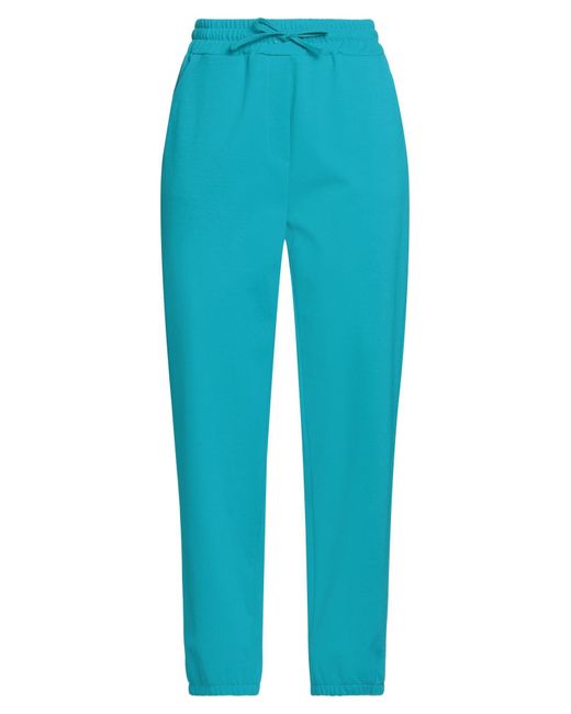 FILBEC Blue Pants Cotton, Polyamide, Elastane