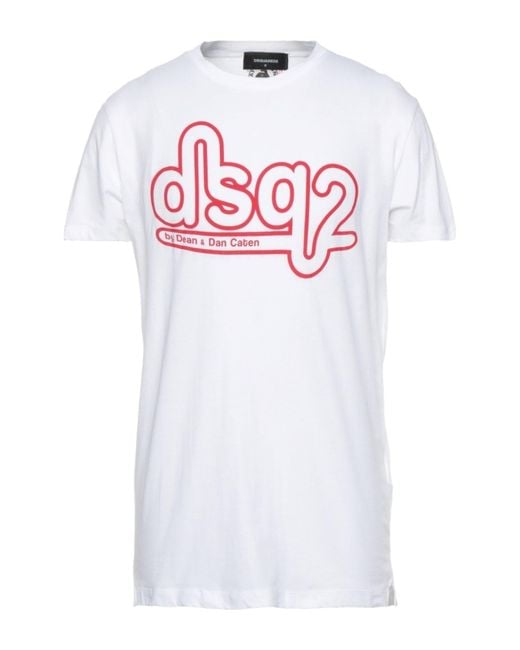 Camiseta DSquared² de hombre de color White