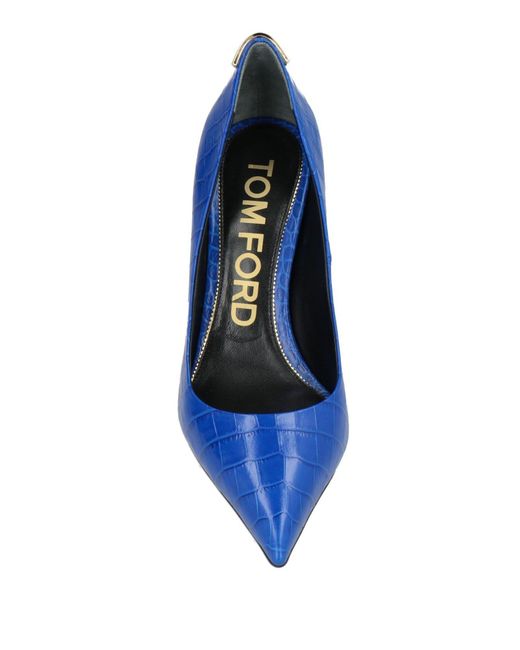 Tom Ford Blue Pumps Leather