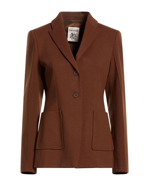 Semicouture Brown Blazer