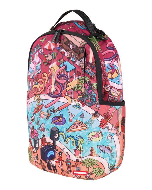 Sprayground Red Rucksack