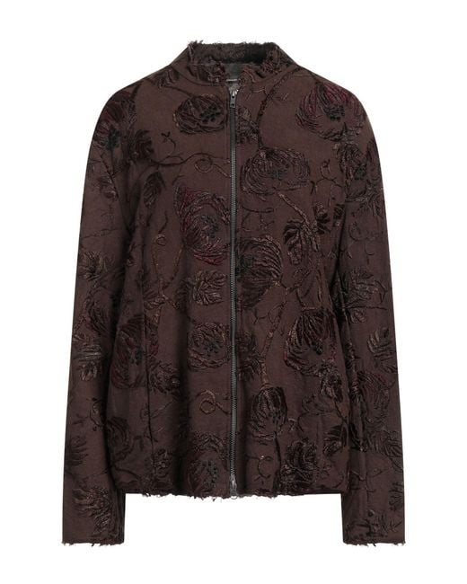 By Walid Brown Jacket Cotton